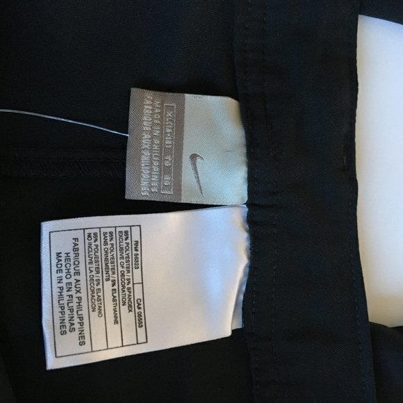 New Nike Bootcut Side Striped Track Pants Athletic Womens Size XL Black White - Picture 3 of 6